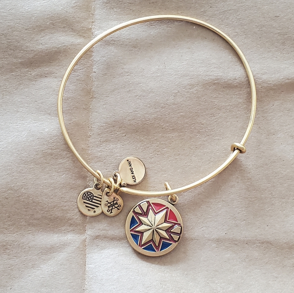 Captain Marvel Alex and Ani Bracelet